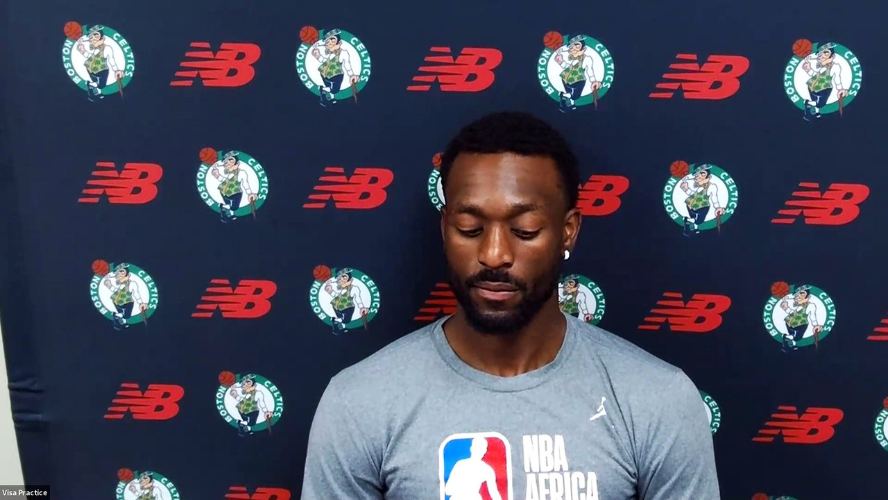 Kemba Walker press conference knee pain frustrating video Dailymotion