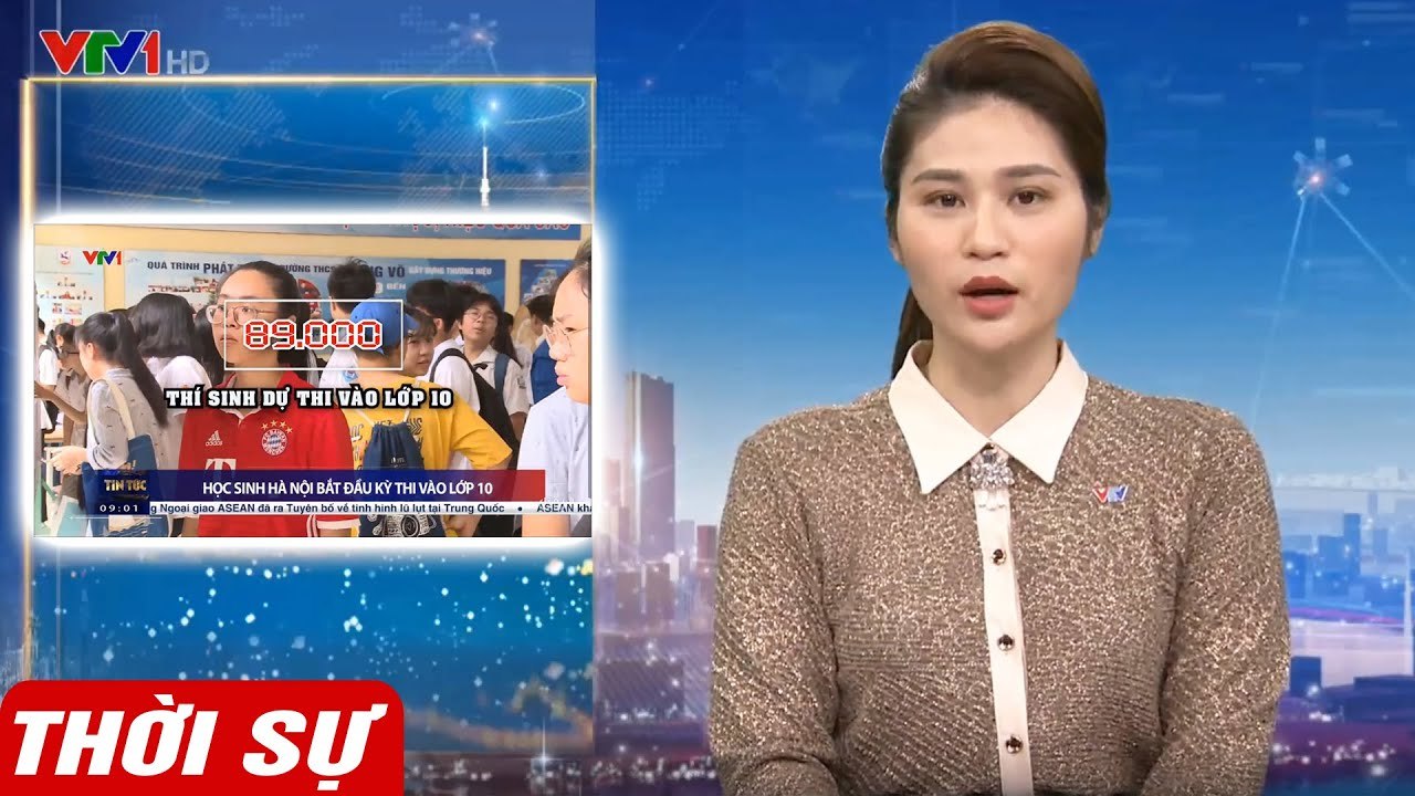 Học sinh Hà Nội bắt đầu kỳ thi vào lớp 10  Tin tức thời sự VTV1 mới nhất hôm nay