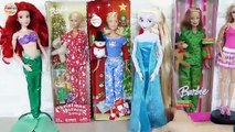 Barbie doll Sleepwear Happy Holidays - Rapunzel Barbie House Boneka Pakaian tidur Roupa de dormir