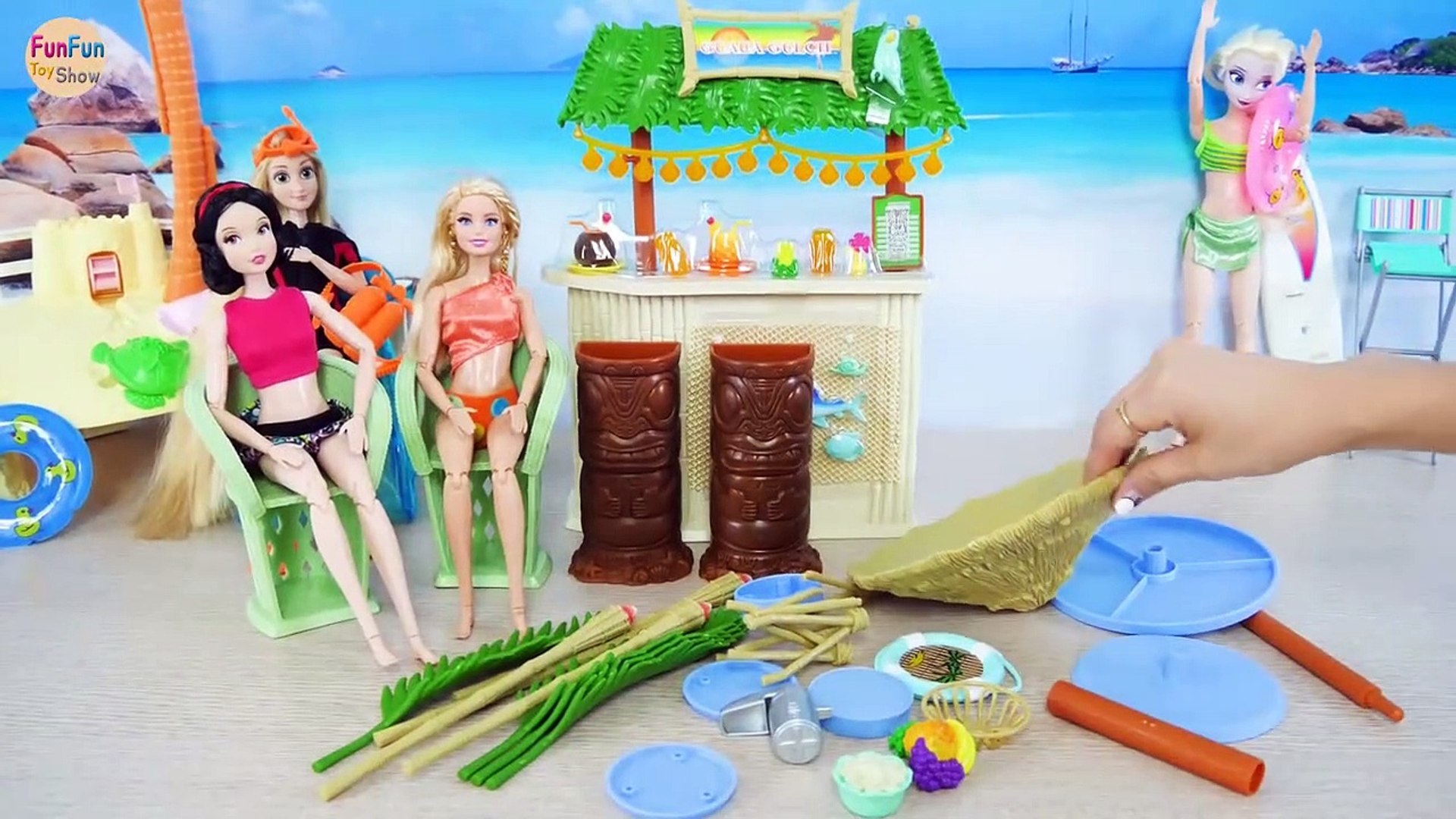 Barbie beach online playset