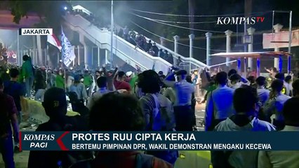 Ricuh Demo RUU Omnibuslaw, Demonstran Mengaku Kecewa