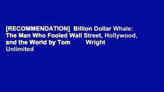 [RECOMMENDATION]  Billion Dollar Whale: The Man Who Fooled Wall Street,