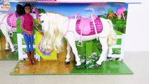 Barbie Dream Horse Unboxing boneka Barbie Kuda impian boneca Barbie Cavalo de sonho