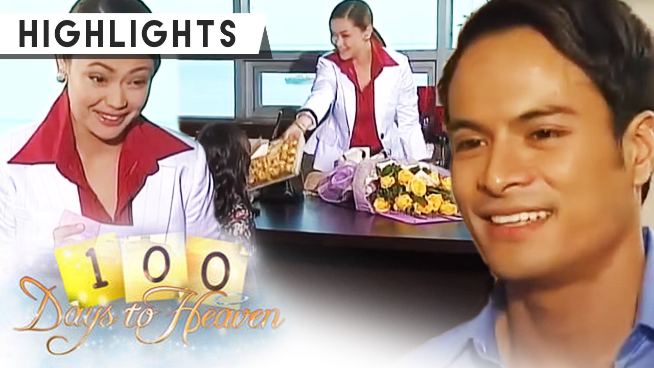 Sophia receives flowers and chocolate from Bart | 100 Days To Heaven
