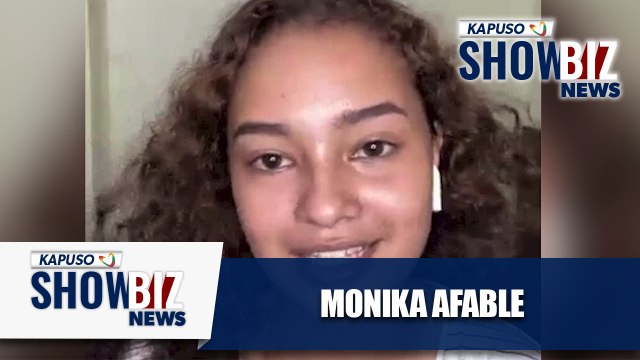 Kapuso Showbiz News: Monika Afable shares how she handles bashers