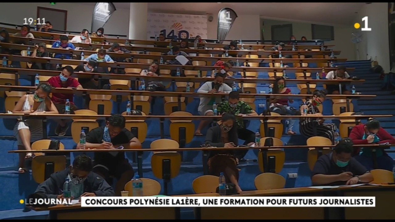 Concours Polynesie La1ere, une formation pour futurs journaliste