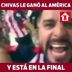 Chivas le ganó a América y esta en la final
