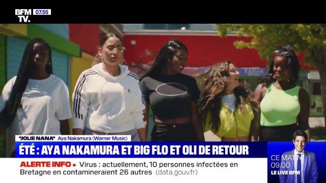 Découvrez en exclusivité un extrait de Jolie nana , le nouveau tube d'Aya Nakamura