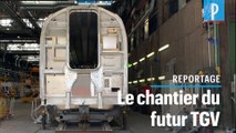 SNCF : la construction des « TGV du futur » a commencé chez Alstom