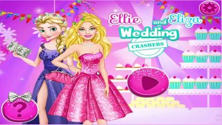 Barbie and elsa wedding crashers Games