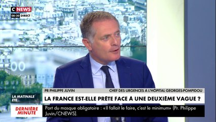 Philippe Juvin, chef des urgences de l’hôpital Pompidou : «L’objectif c’est de tout faire pour qu’il n’y ait pas de reconfinement» #LaMatinale