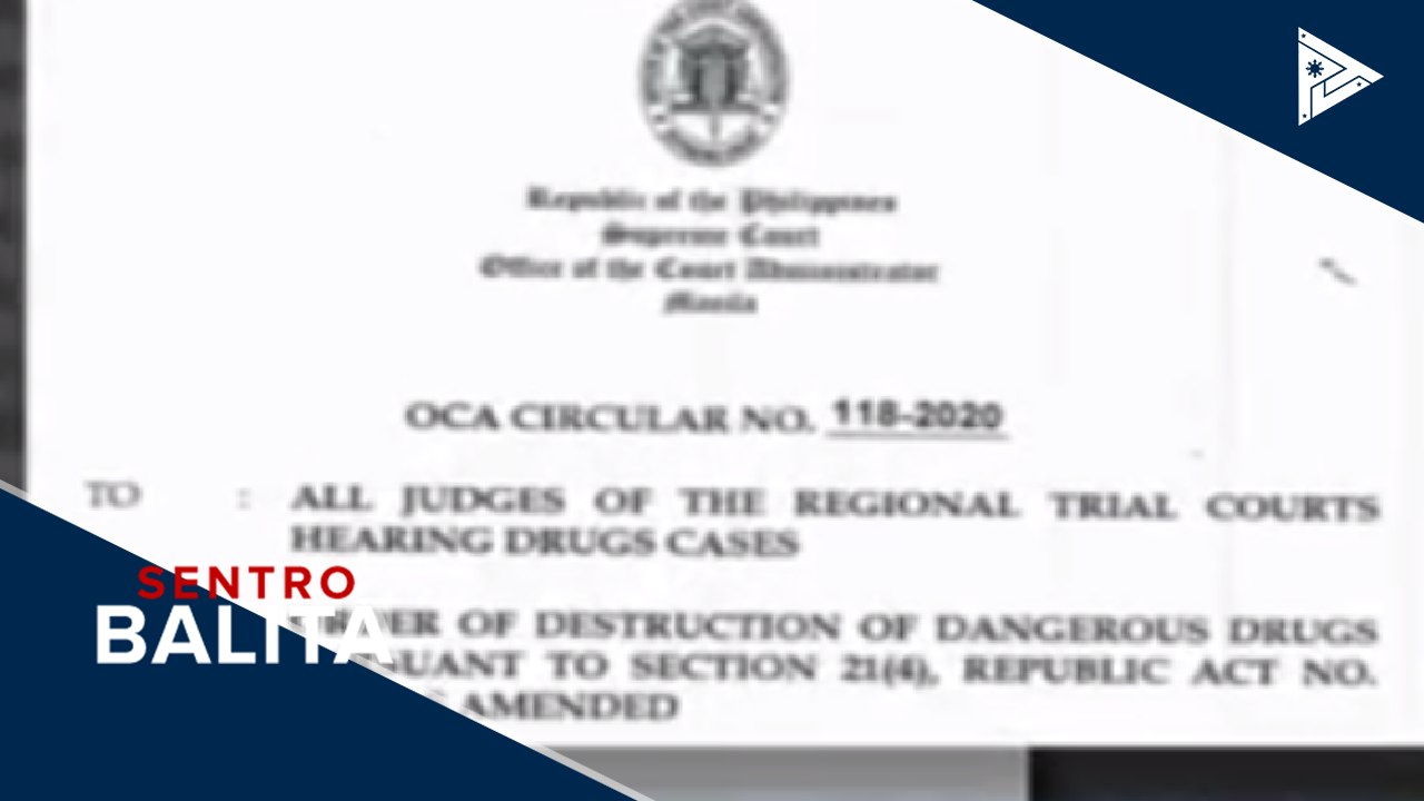 PNP at PDEA, ikinalugod ang utos ng SC ukol sa agarang pagsira ng confiscated illegal drugs