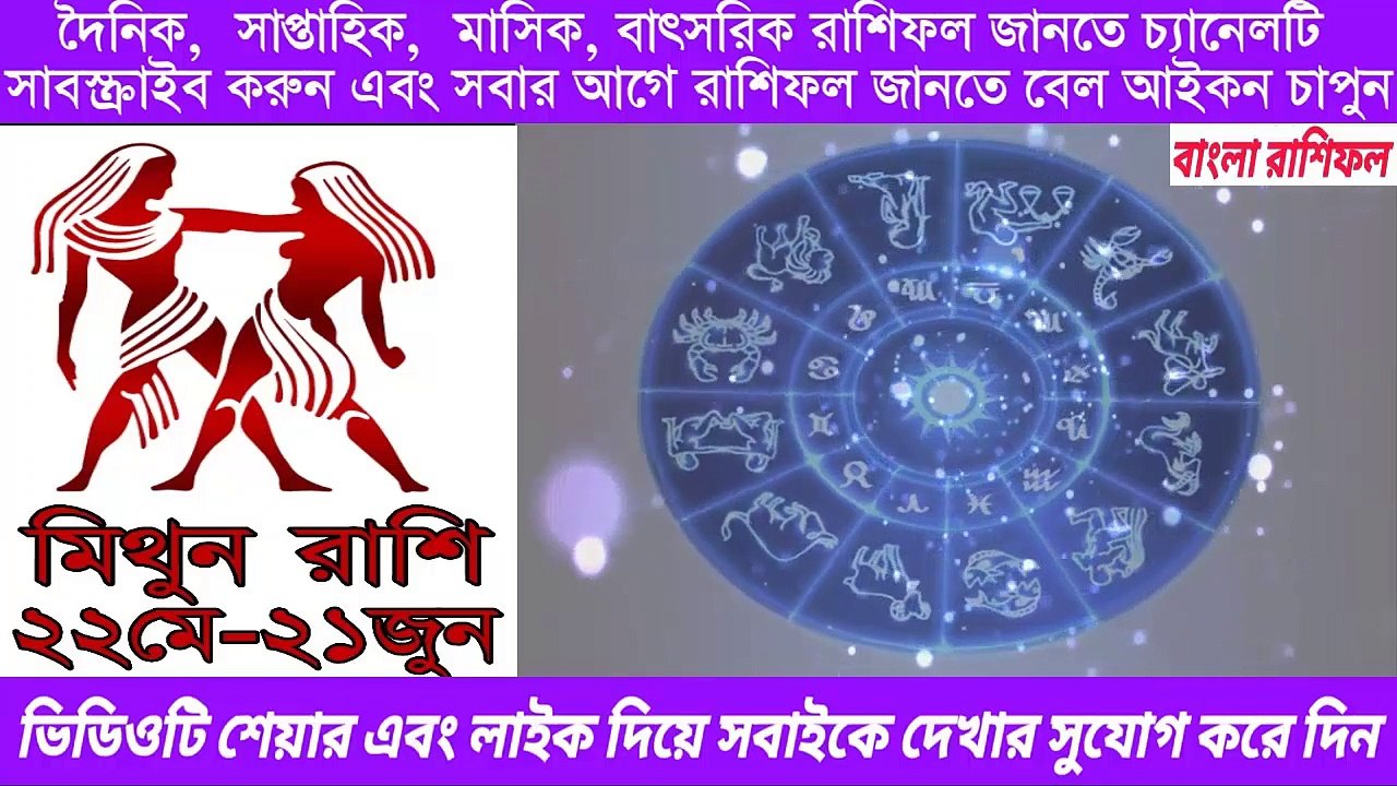 Ajker Rashifal Bengali 13 july 2020