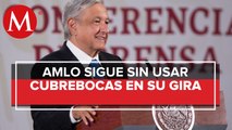 El Presidente López Obrador y su gabinete no utilizaron cubrebocas en Jalisco