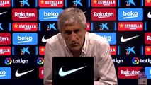 Setién se sigue viendo entrenador del Barça en Champions