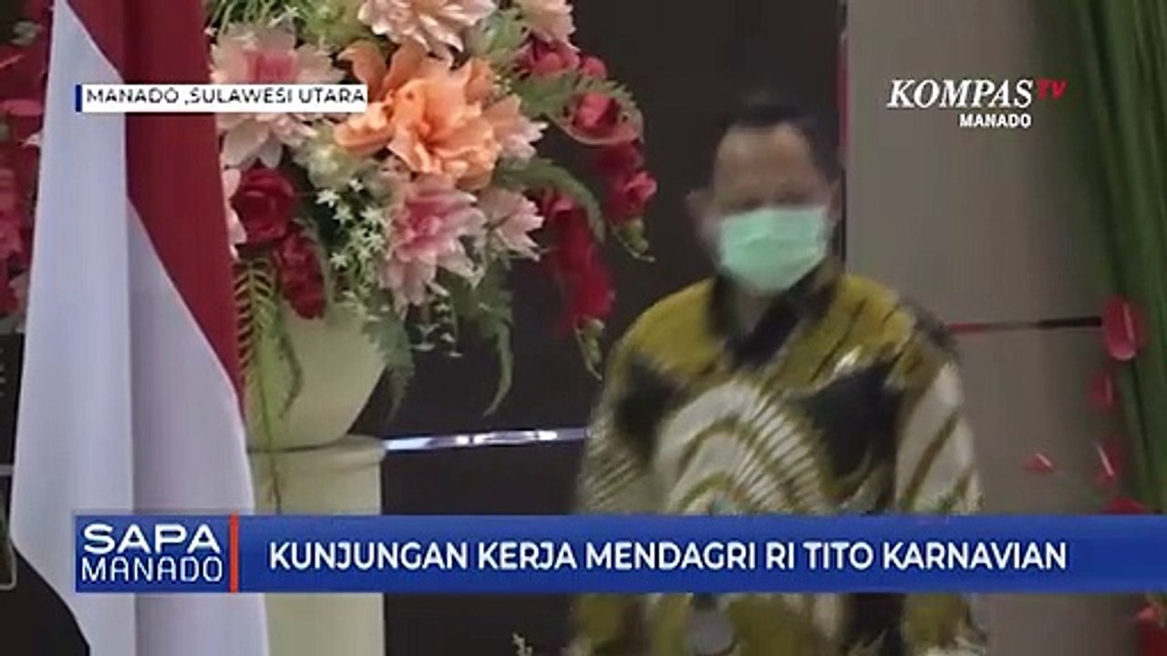 Mendagri Kunjungi Sulut Terkait Pilkada 2020