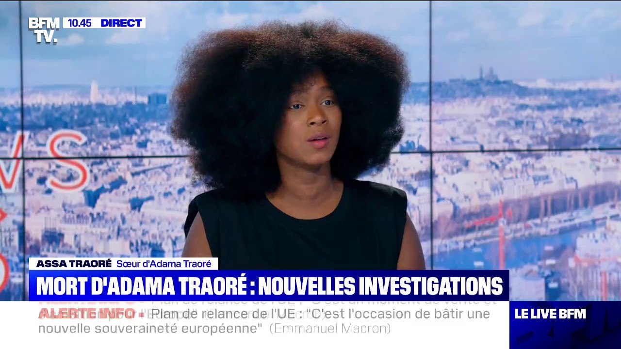 Assa Traoré: "Le racisme est réel, ça ne devrait pas faire de débat" en France
