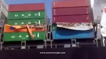 Ship Accident_ Heavy Loaded Ships Collision in Karachi Port