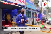 Carapongo: Sujetos protagonizan violenta agresión contra vigilante por no abrir tranquera