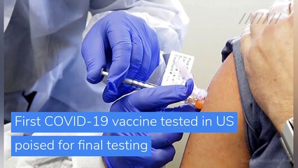 First COVID-19 vaccine tested in US poised for final testing, and other top stories from July 17, 2020.