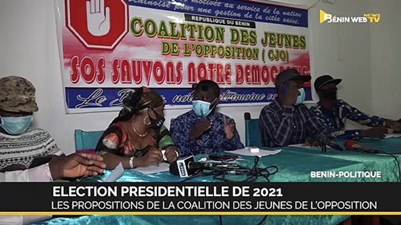 Bénin-Election présidentielle de 2021: les propositions de la Coalition des Jeunes de l’Opposition (CJO)