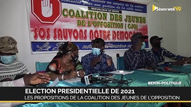Bénin-Election présidentielle de 2021: les propositions de la Coalition des Jeunes de l’Opposition (CJO)
