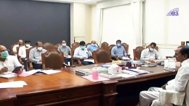 Telangana CM KCR Carona Review Visuals || Telangana || E3 Talkies