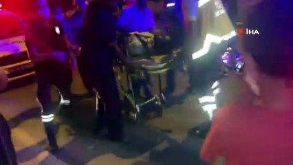 Düğün dönüşü otomobil takla attı: 2 yaralı