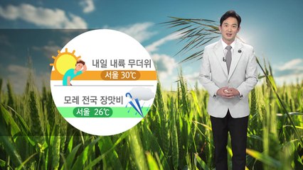 [날씨] 내일도 내륙 무더위 기승...오후 제주부터 비 / YTN