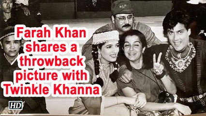 Farah Khan shares a throwback picture with Twinkle Khanna