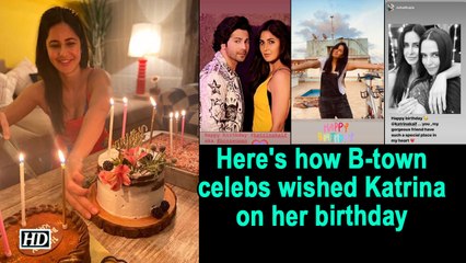 Here's how B-town celebs wished Katrina on her birthday