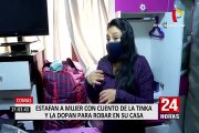 Comas: Estafan a mujer con cuento de la Tinka y la dopan para robar en su casa