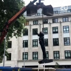 A Bristol, la statue de la manifestante «Black Lives Matter» a été retirée