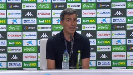 López Muñiz: "Yo quería conseguir la permanencia ganando"