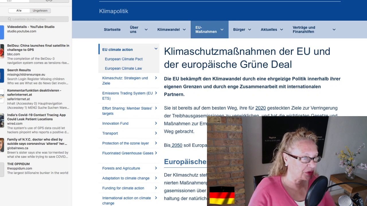 EU Klimagesetz - Folgen und Ziele