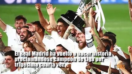 Así han celebrado las novias de los futbolistas la liga del Madrid