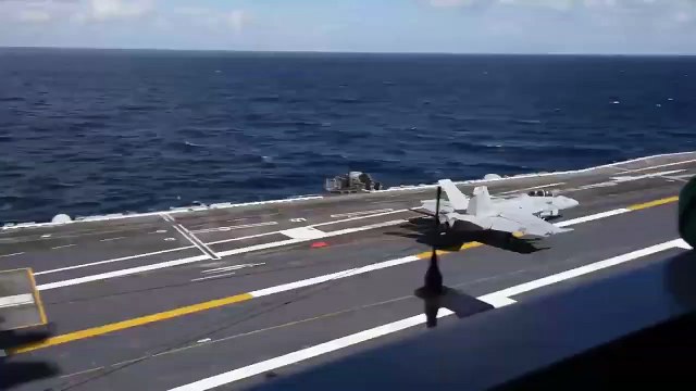 Flight Operations • Aircraft Carrier USS George H. W. Bush CVN 77
