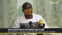 Bénin: réaction du conseiller Ousmane Abdoulaye Traore suite à l’invalidation d’un siège des FCBE