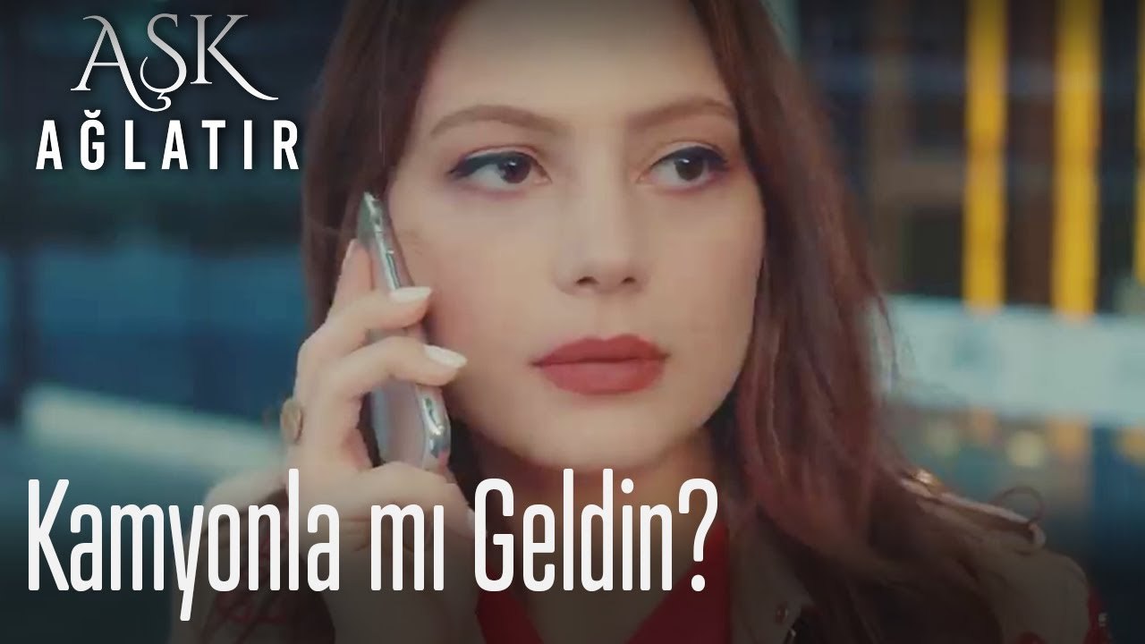 Kamyonla mı geldin?