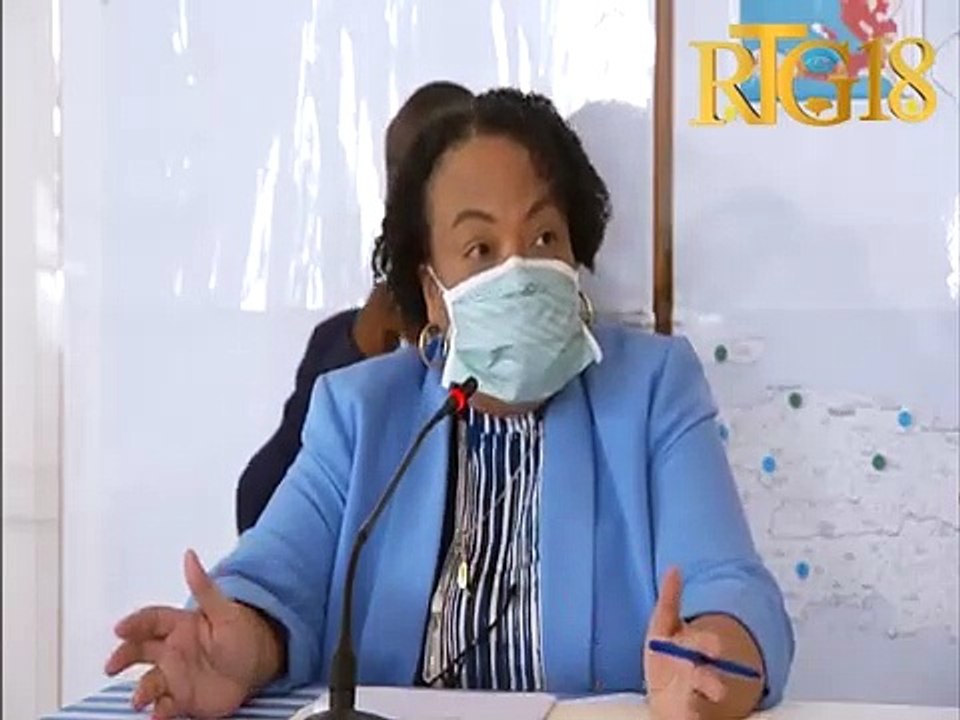 Minis sante piblik la Marie Greta R. Clément drese bilan travay enstitisyon an nan kad jesyon Corona