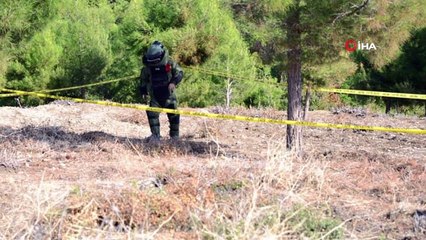 Çanakkale savaşından kalma top mermisi imha edildi