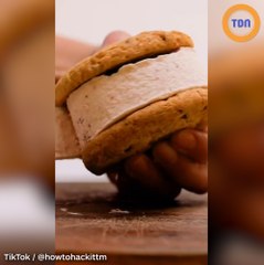 Découvrez ce sandwich à la crème glacée et aux cookies fait maison !