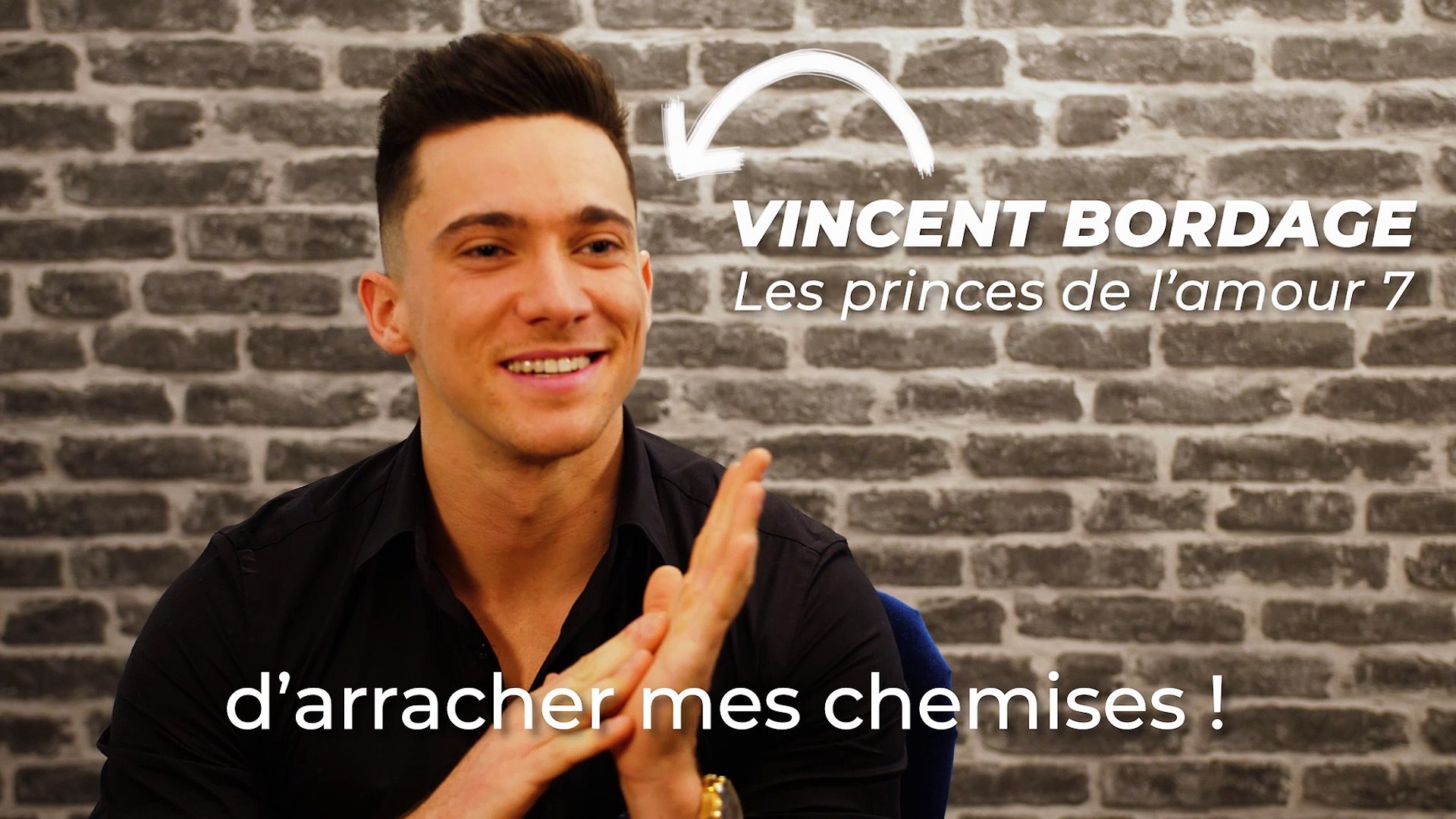 Vincent Les Princes De L Amour L'interview décalée de Vincent Bordage - Vidéo Dailymotion