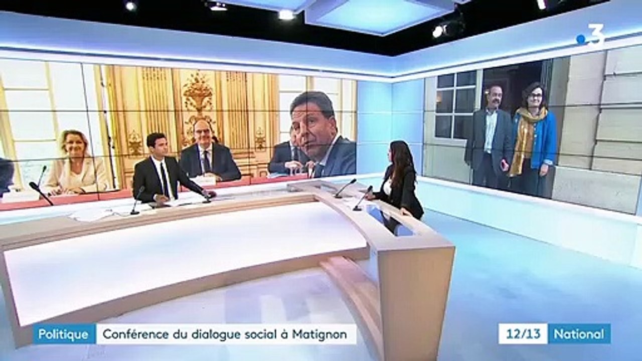 Politique : les partenaires sociaux réunis à Matignon
