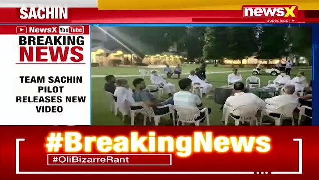 Rajasthan Rumbles : Sachin Pilot release New Video Clip, Around 15 MLA's seen sitting in the Video | NewsX