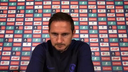Lampard previews City FA Cup semi final