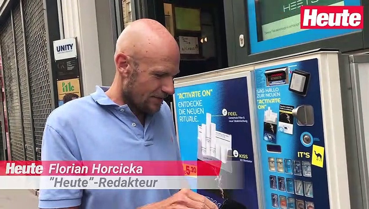 Gesund bleiben - mit Packerl aus dem Tschickautomaten