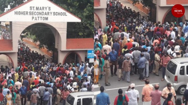 Kerala goes ahead with KEAM 2020, hundreds throng exam centre