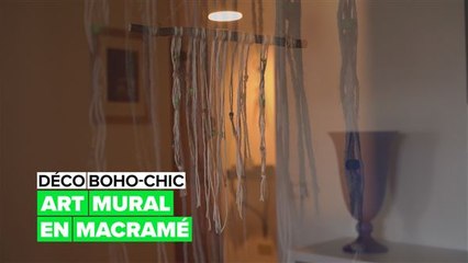 Déco boho-chic : de la branche cassée à l'art mural en macramé