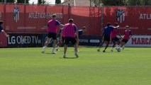 El Atlético de Madrid prepara el último partido de LaLiga ante la Real Sociedad